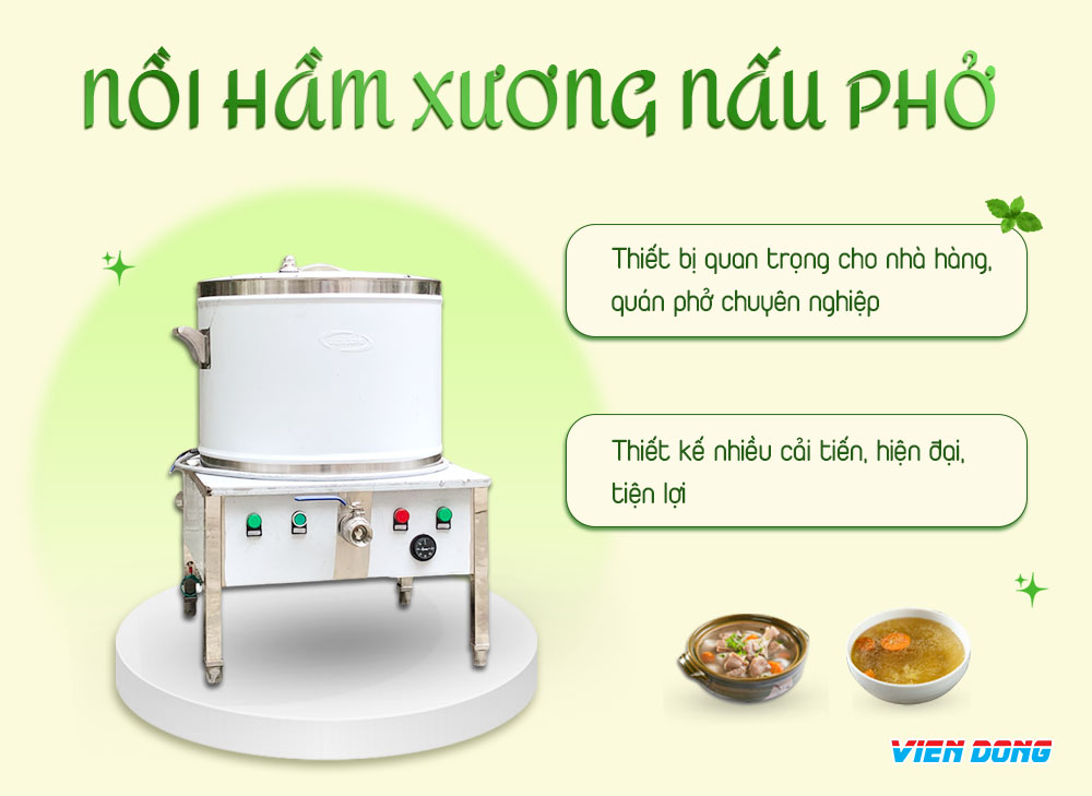 Nồi nấu phở 120L