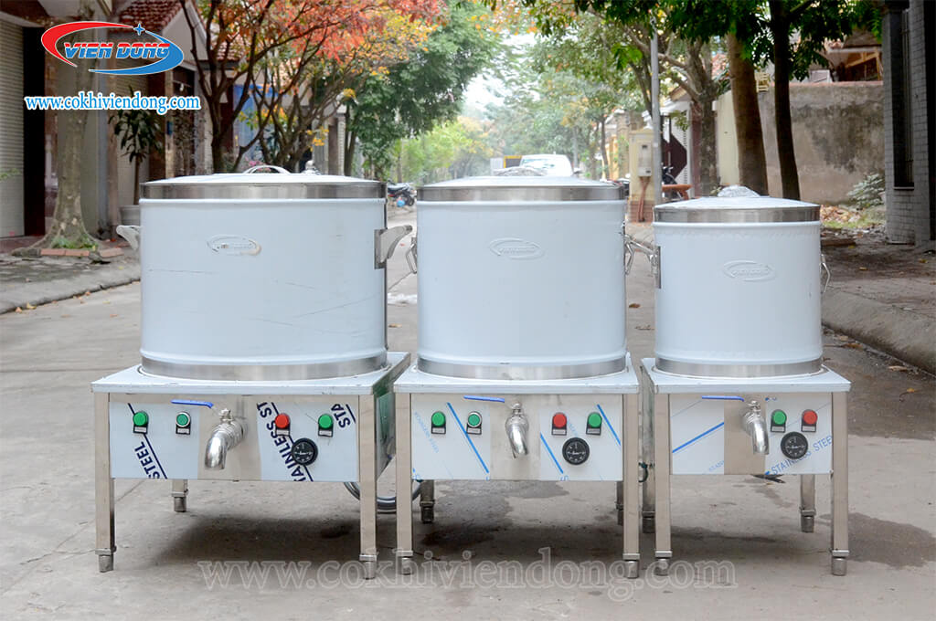 bộ 3 nồi nấu phở bằng điện