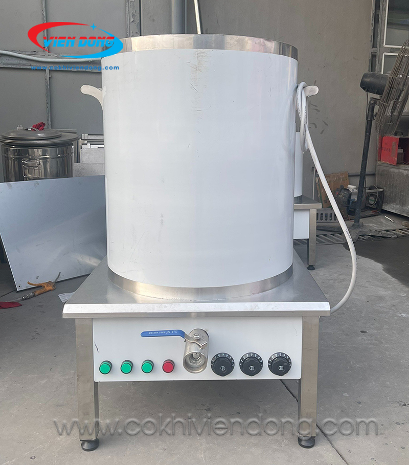 nồi nấu phở chân đế